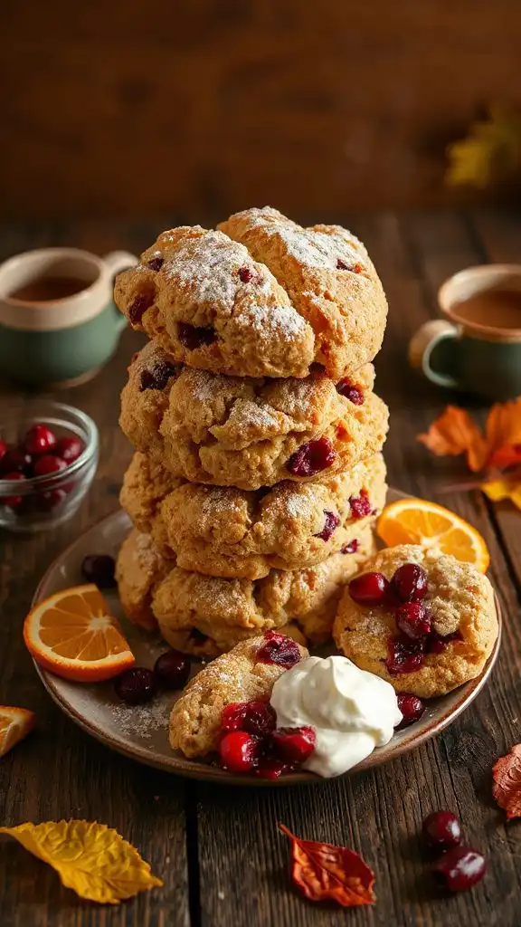 cranberry orange scones recipe