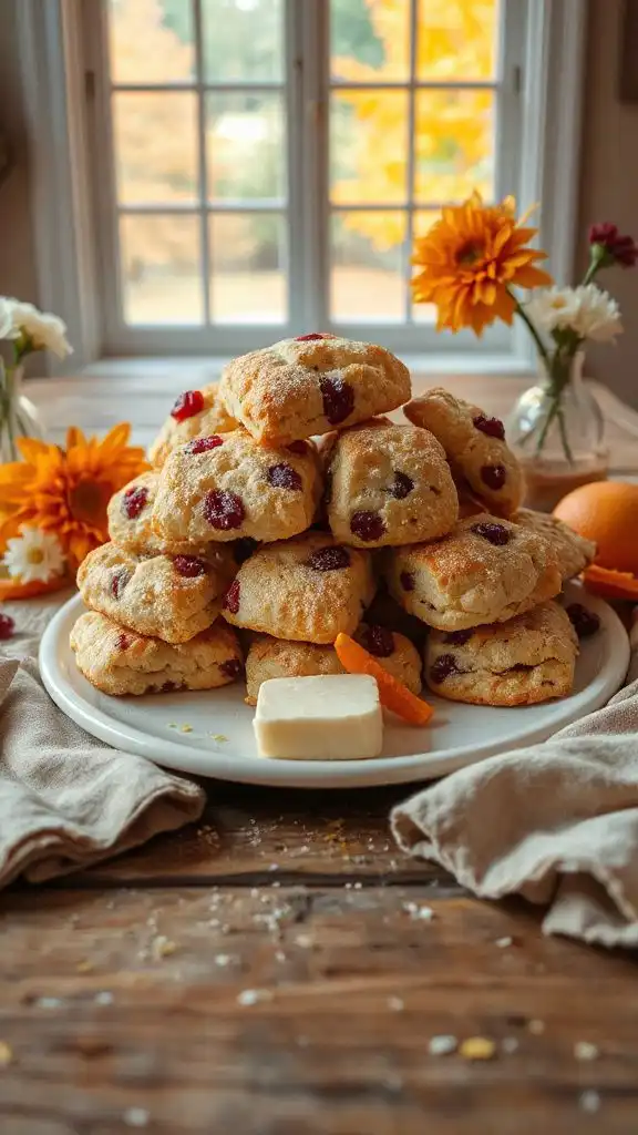 cranberry orange scones recipe