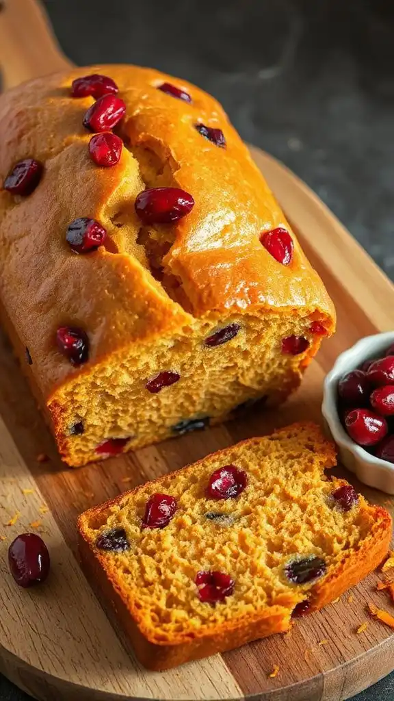cranberry orange sweet potato bread cranberry orange sweet potato bread