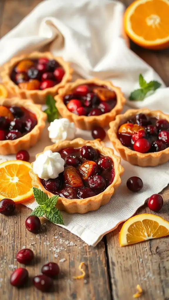 cranberry orange tart recipe