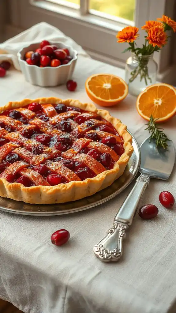 cranberry orange tart recipe