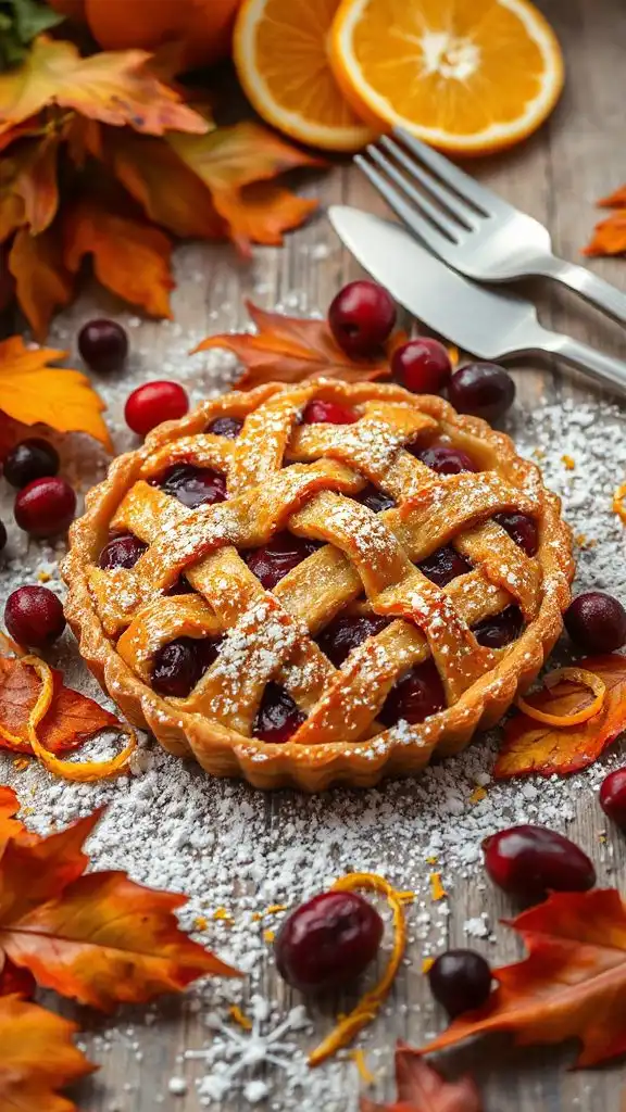 cranberry orange tart recipe