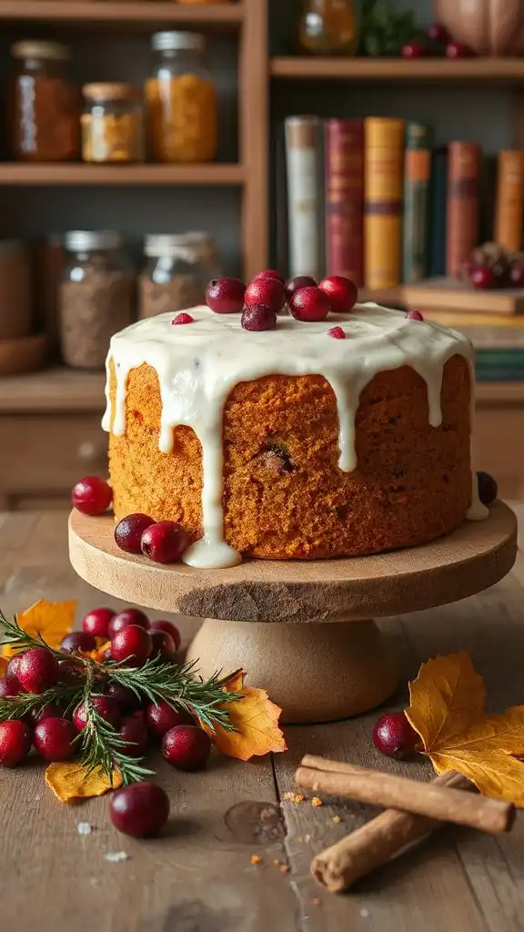 cranberry pumpkin cake recipe