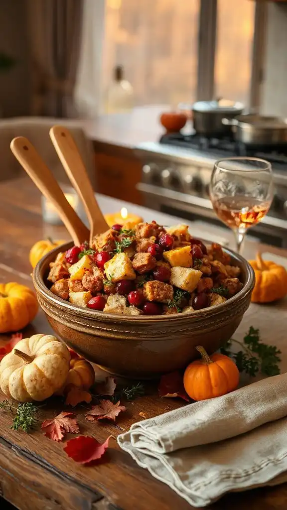 cranberry sausage stuffing recipe