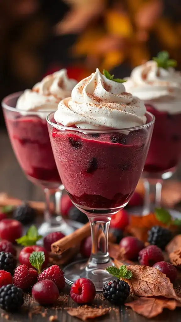cranberry spiced whipped cream