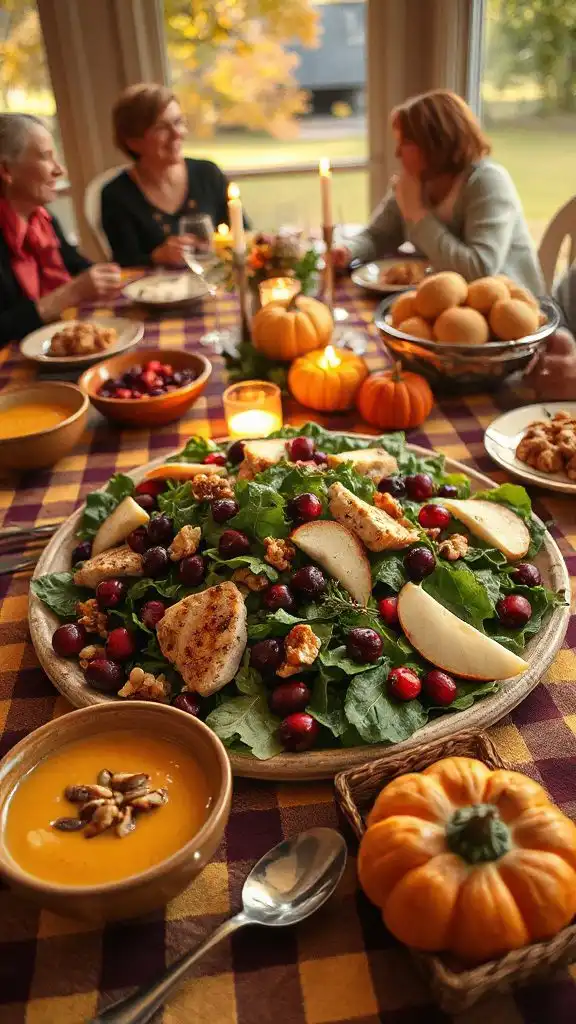 cranberry walnut chicken salad