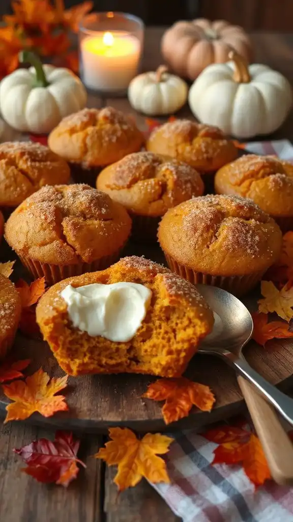 cream cheese filled muffins