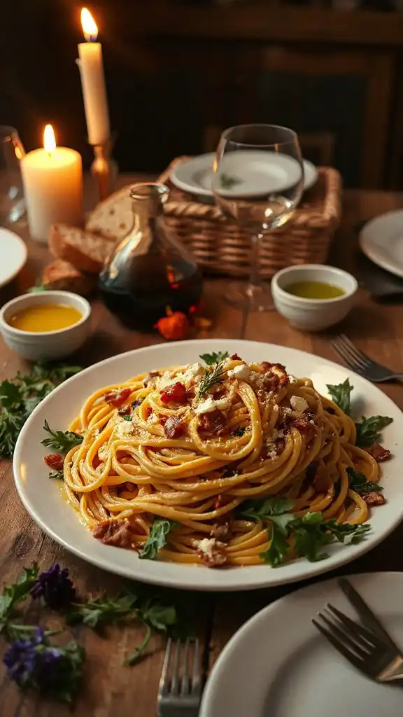 creamy autumn pasta delight