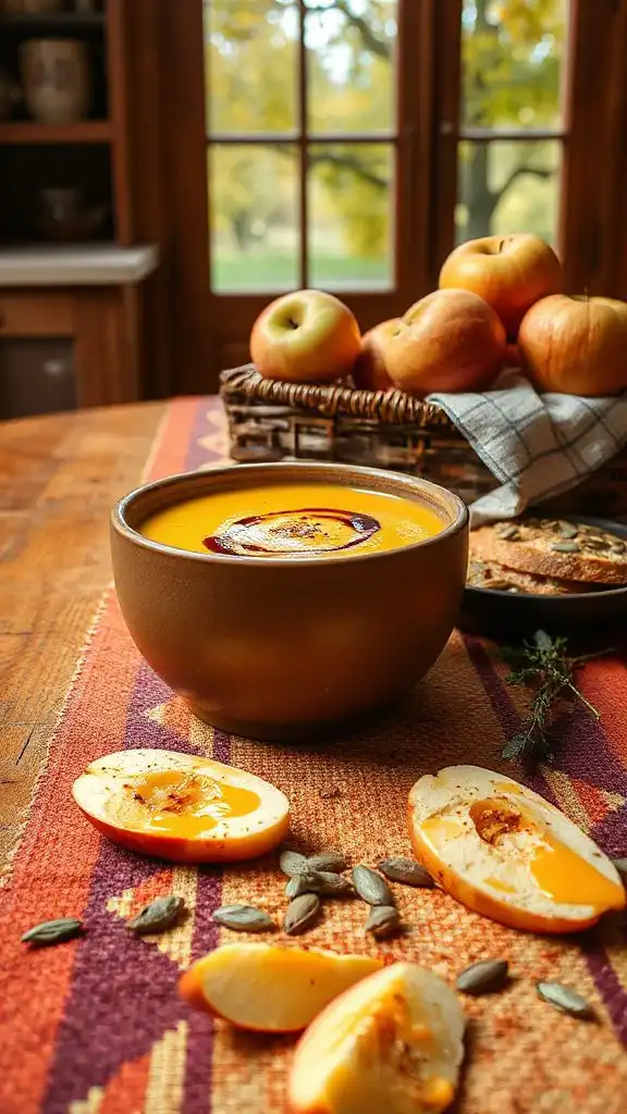 creamy autumn squash soup