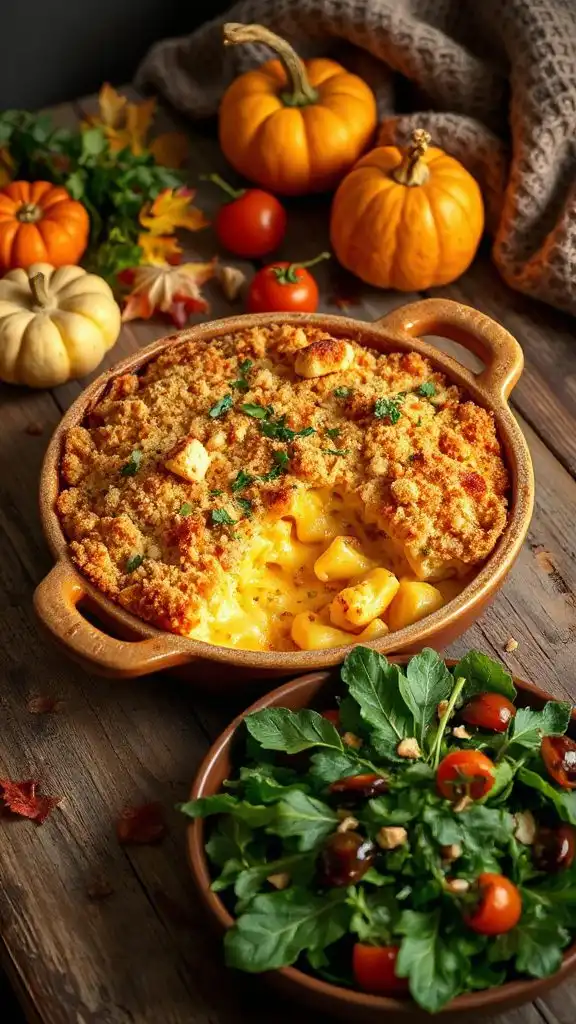 creamy baked vegan comfort