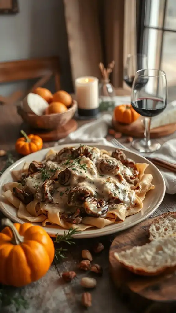 creamy beef mushroom stroganoff creamy beef mushroom stroganoff