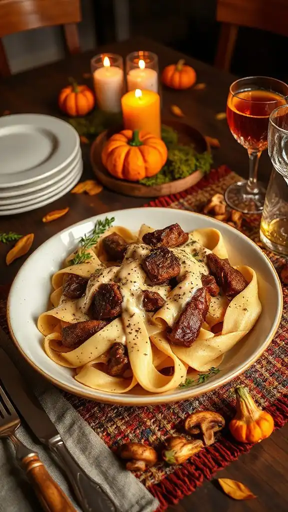 creamy beef stroganoff recipe