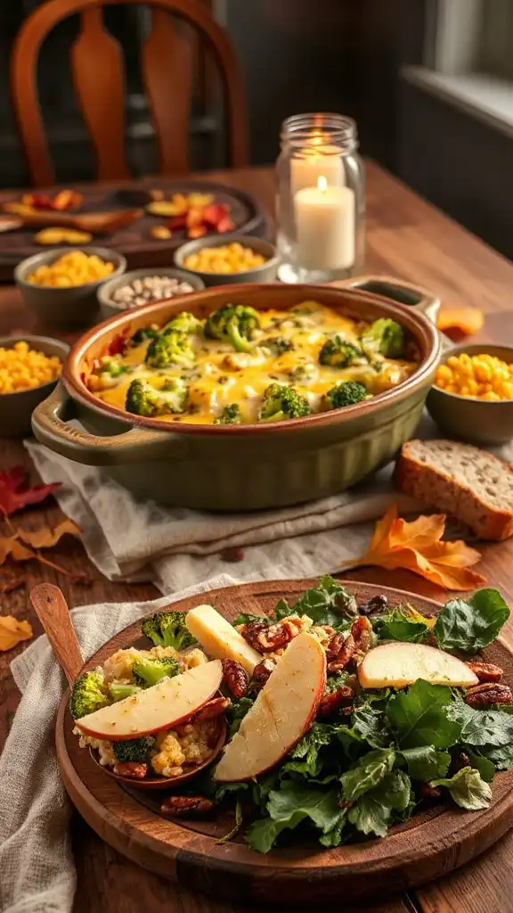 creamy broccoli rice casserole