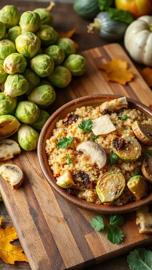 creamy brussels sprouts risotto creamy brussels sprouts risotto