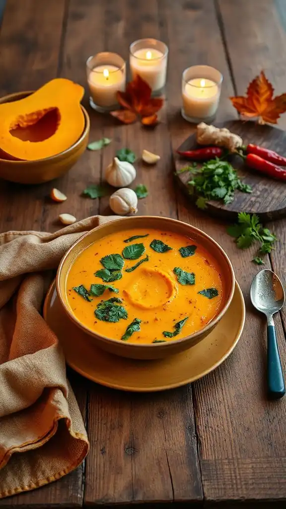 creamy butternut squash curry
