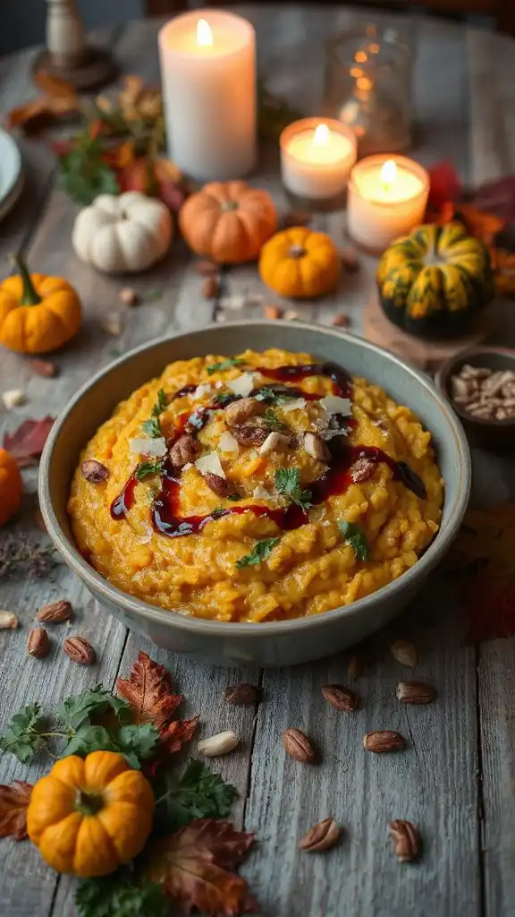 creamy butternut squash risotto