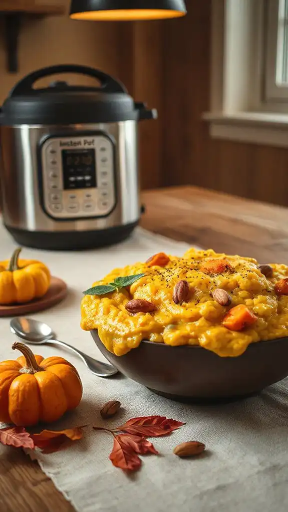 creamy butternut squash risotto
