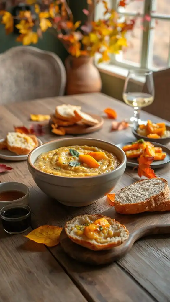 creamy butternut squash risotto