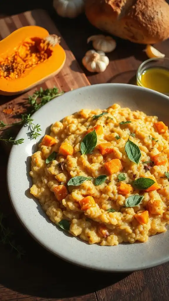 creamy butternut squash risotto creamy butternut squash risotto
