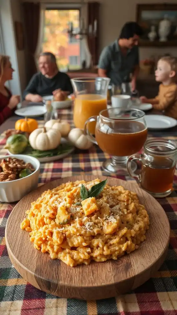 creamy butternut squash risotto