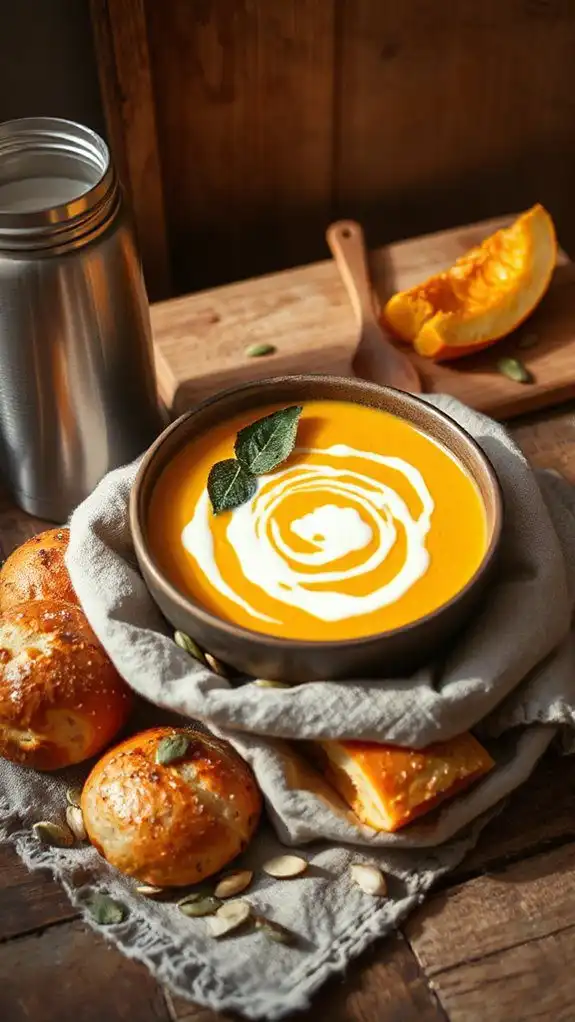 creamy butternut squash soup