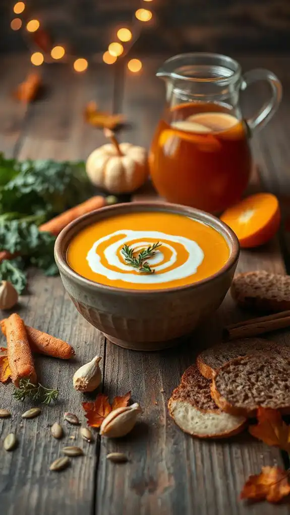creamy butternut squash soup