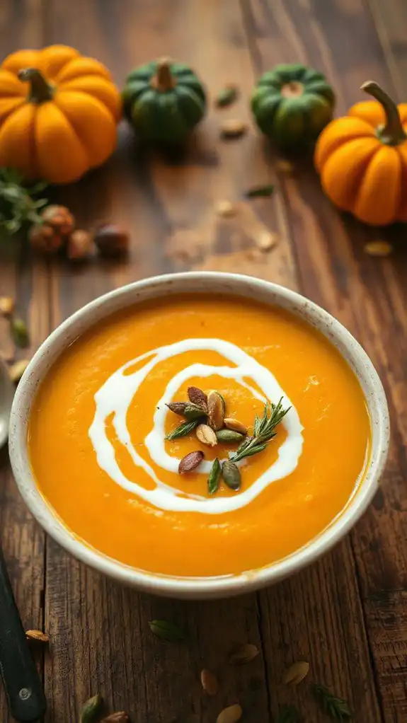 creamy butternut squash soup