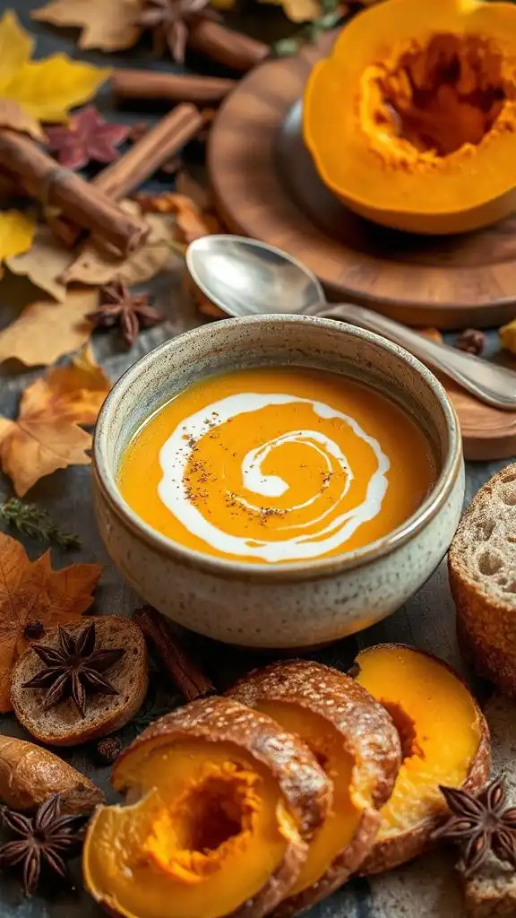creamy butternut squash soup