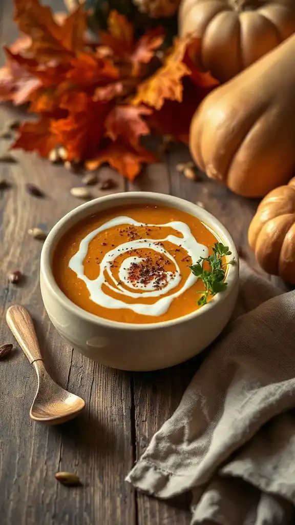 creamy butternut squash soup