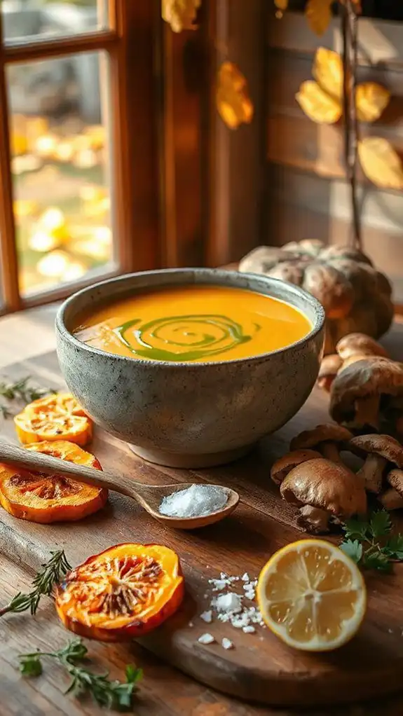 creamy butternut squash soup