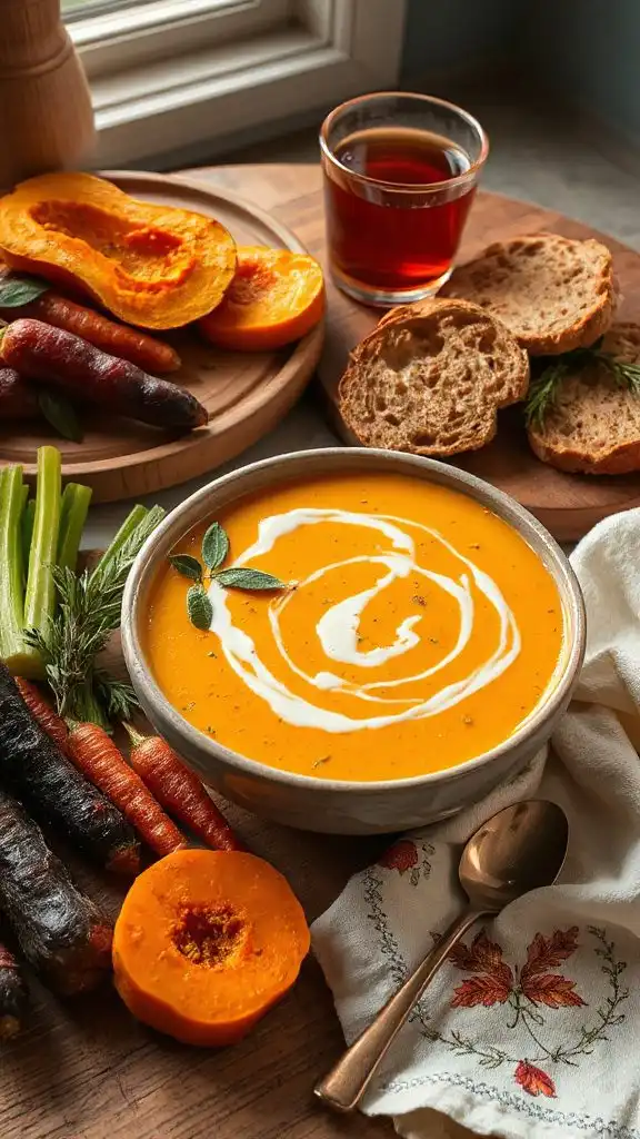 creamy butternut squash soup