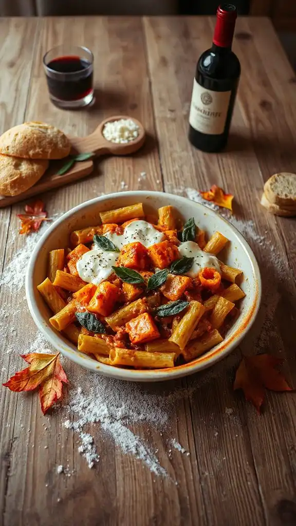 creamy butternut squash ziti creamy butternut squash ziti