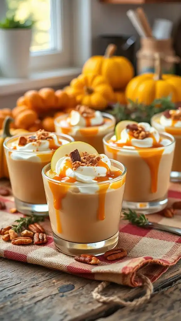 creamy butterscotch pudding cups