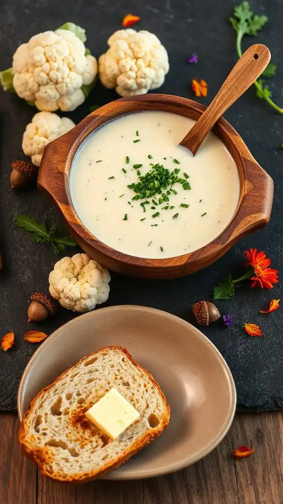 creamy cauliflower chowder recipe