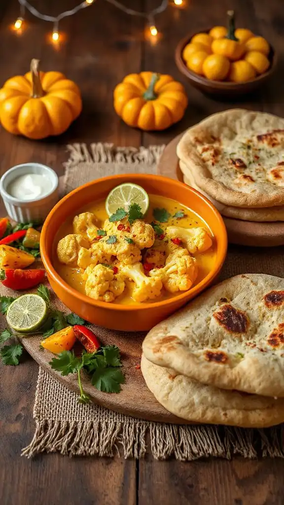 creamy cauliflower curry recipe