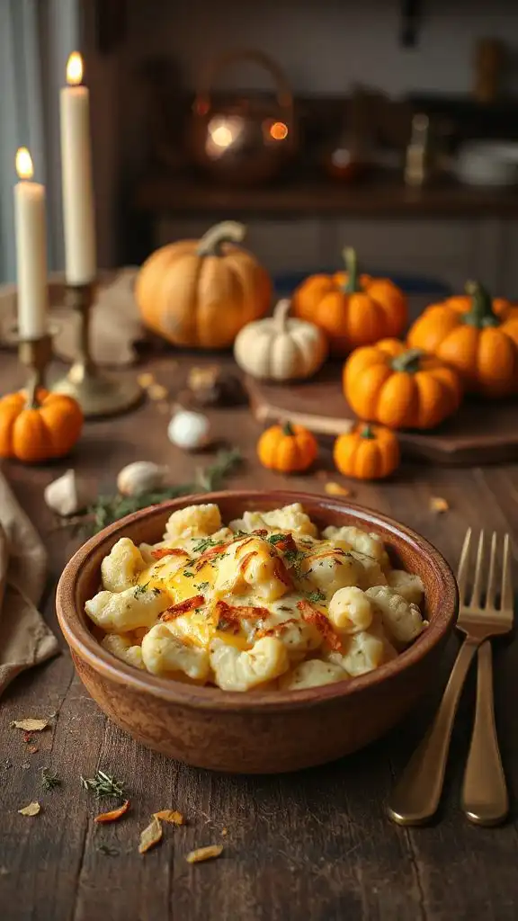 creamy cauliflower mac alternative