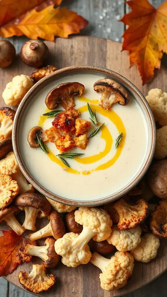 creamy cauliflower soup recipe