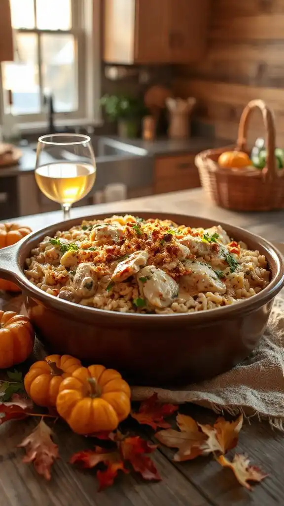 creamy chicken rice casserole creamy chicken rice casserole