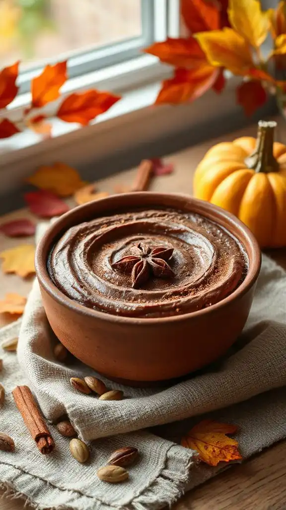 creamy chocolate avocado mousse