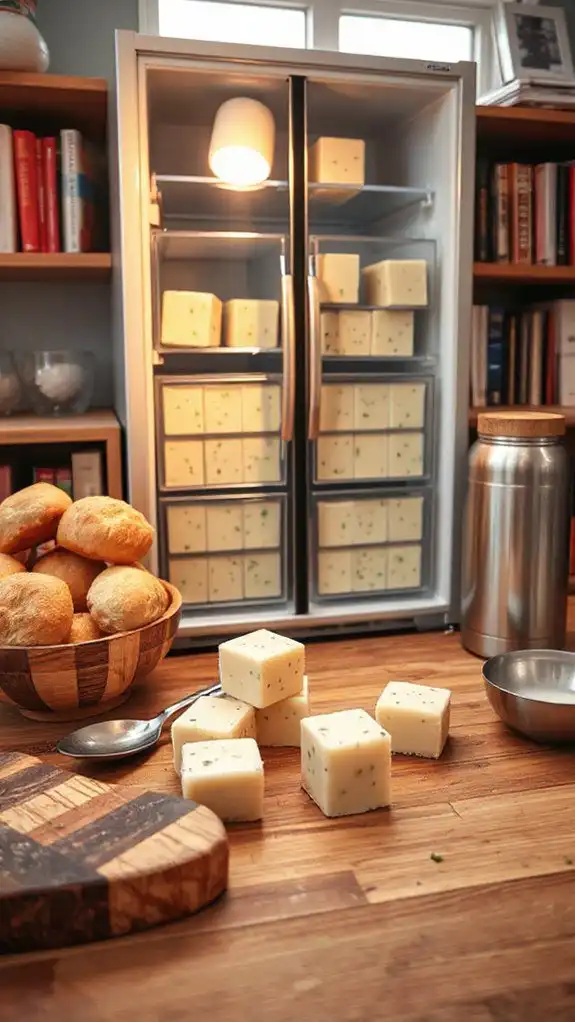creamy clam chowder cubes