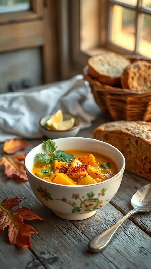 creamy coconut curry soup