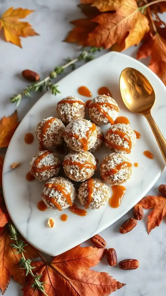 creamy coconut date energy bites