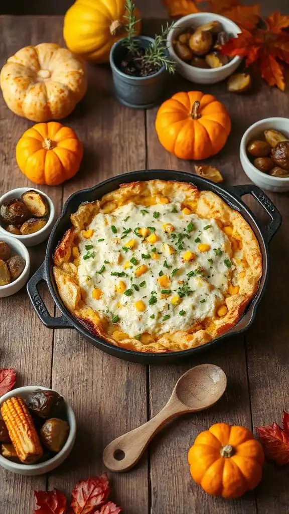creamy corn potato casserole