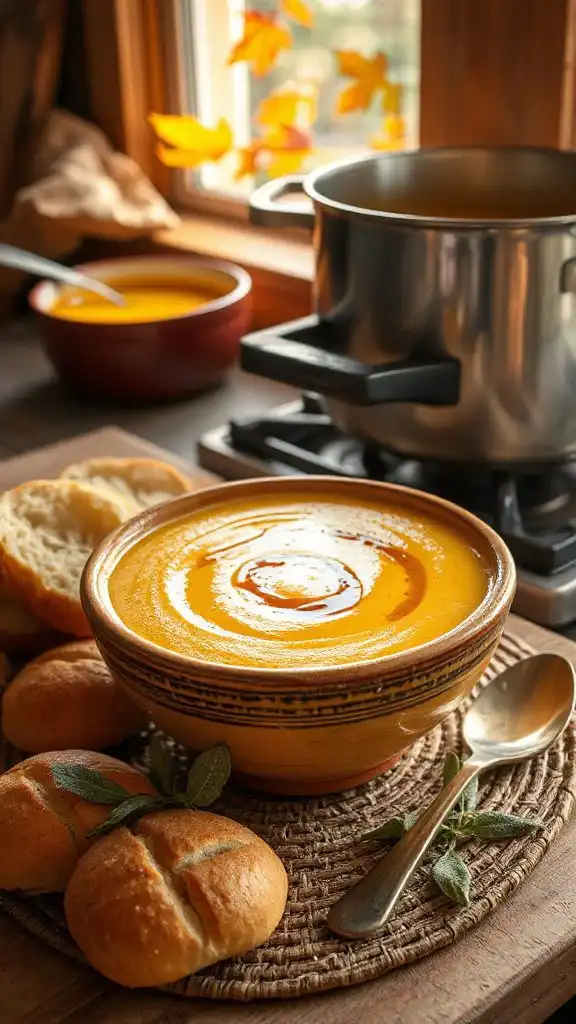 creamy fall butternut soup creamy fall butternut soup