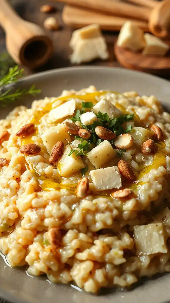 creamy fennel risotto recipe