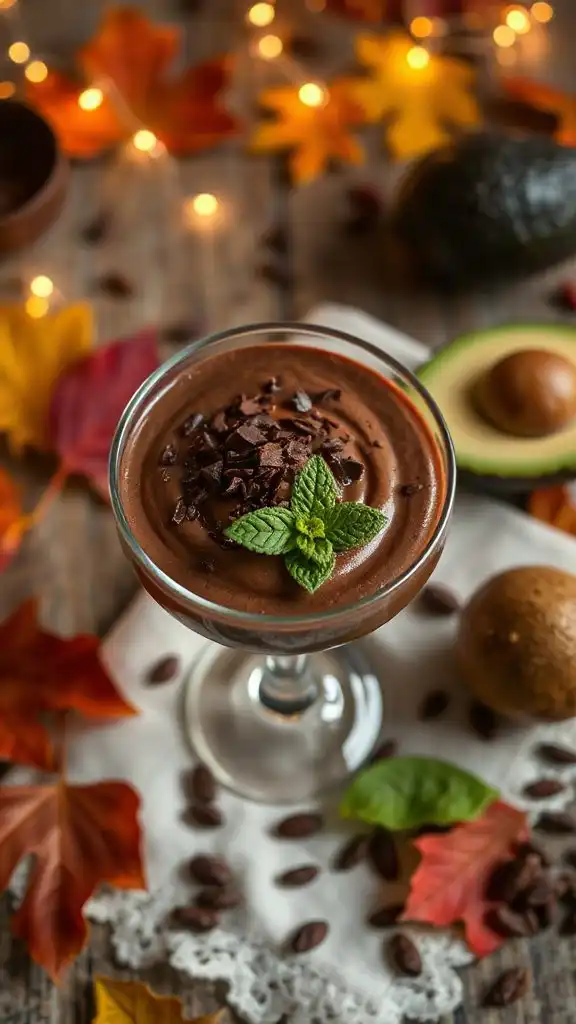 creamy keto chocolate mousse