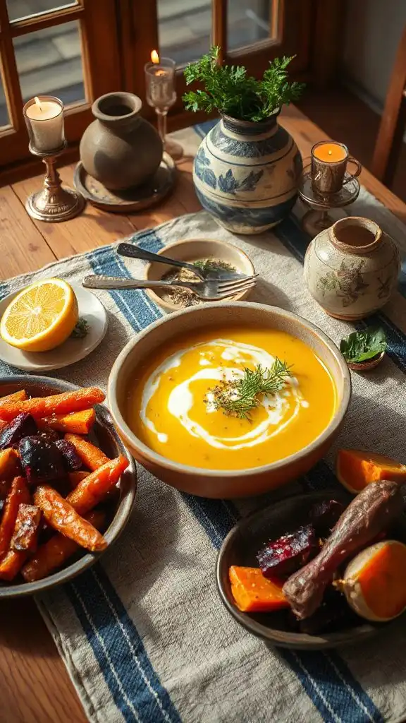 creamy lemon chicken soup