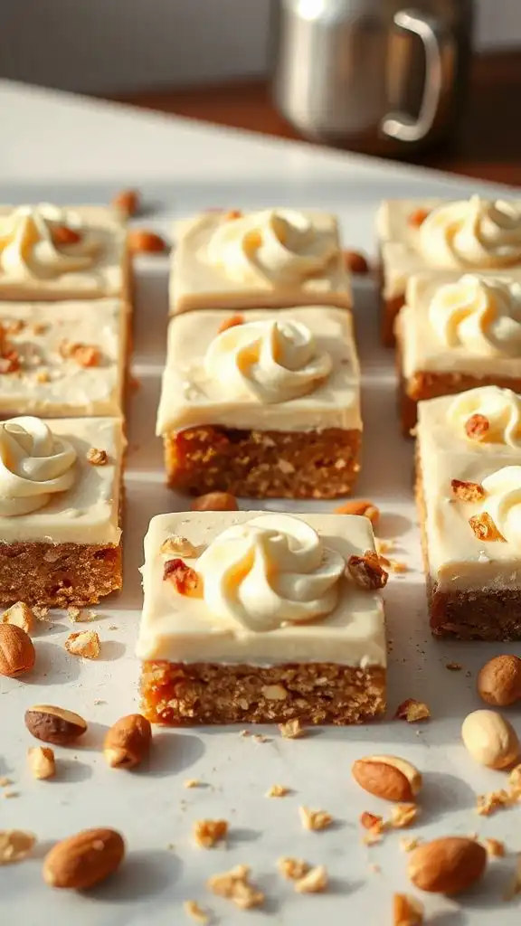 creamy maple cheese topping