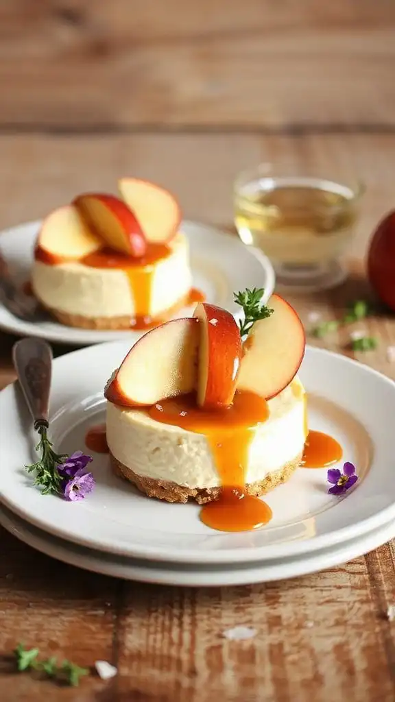 creamy miso caramel cheesecake