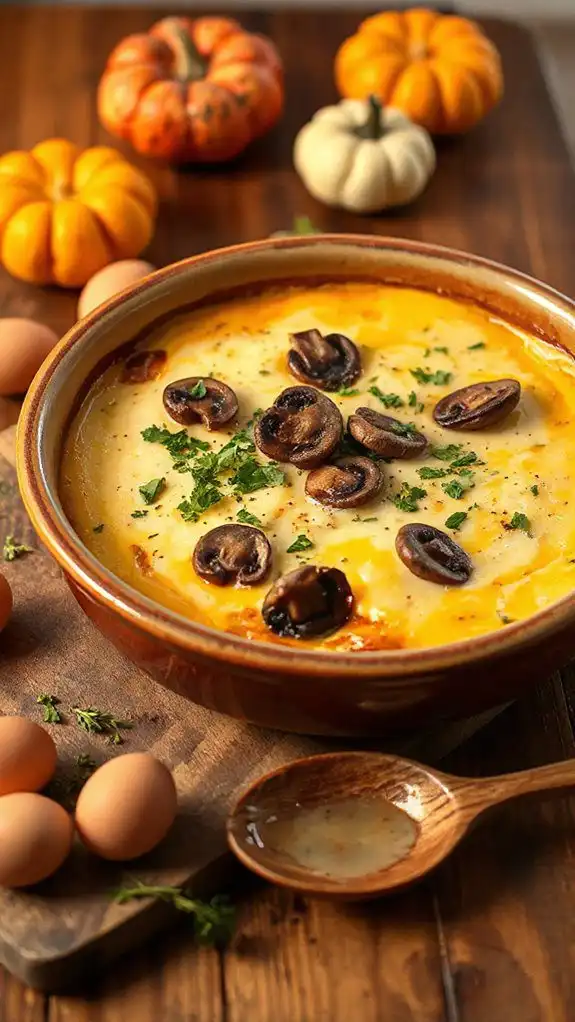 creamy mushroom herb casserole creamy mushroom herb casserole